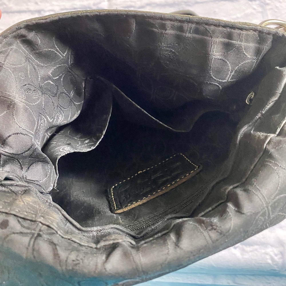 FOSSIL REAL LEATHER HANDBAG - Picture 5 of 9